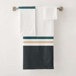 Conjunto De Toalhas Listras Modernas Minimalistas da Nova Temporada 
