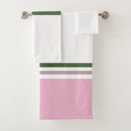 Conjunto De Toalhas Listras Modernas Minimalistas da Nova Temporada 