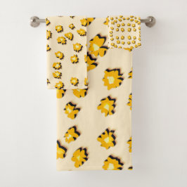 Conjunto De Toalhas Little flowers