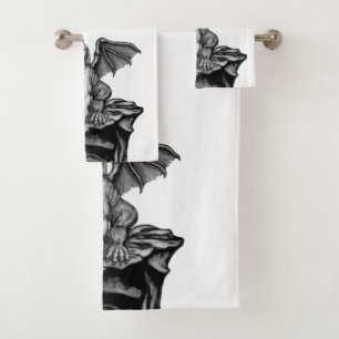 Conjunto De Toalhas Little Golem Gargoyle