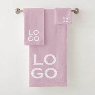 Conjunto De Toalhas Logotipo personalizado da empresa ou da empresa a
