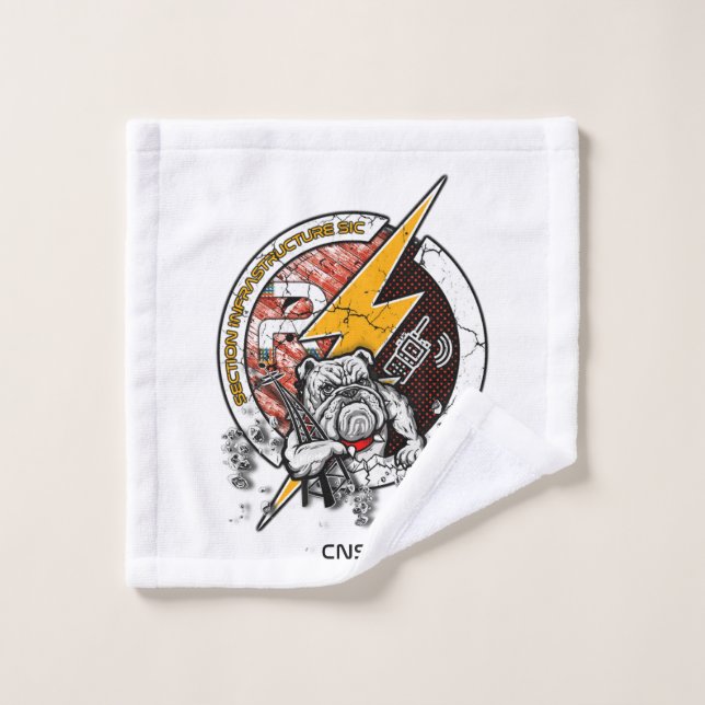 CONJUNTO DE TOALHAS LOT SERVIETTE DE BAINS INFRASIC BLANC (Pano de lavar)