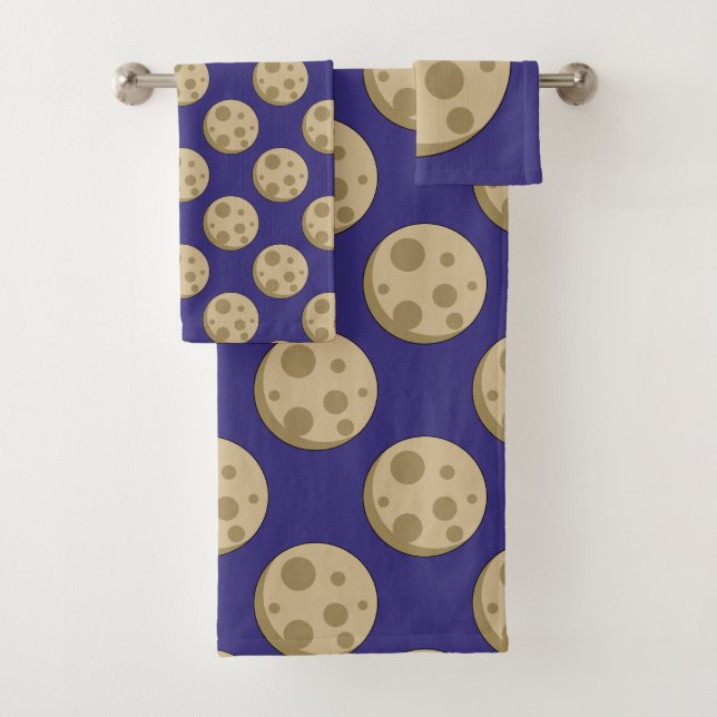 Conjunto De Toalhas Lua cheia (Insitu)