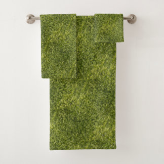 Conjunto De Toalhas Lush Green Moss