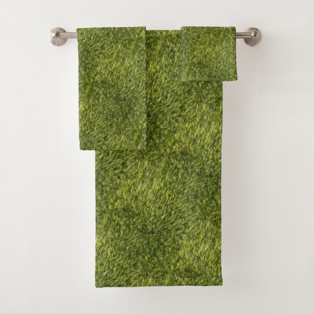 Conjunto De Toalhas Lush Green Moss (Insitu)