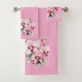 Conjunto De Toalhas Luxury Bath Towel Set | Pamper Yourself w/ Flowers