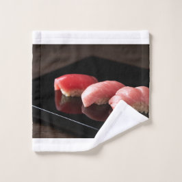 Conjunto De Toalhas Luxury Tuna Towel Set – Minimal Sushi Style