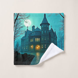 Conjunto De Toalhas Luz de Lua da Mansão Vitoriana Eerie