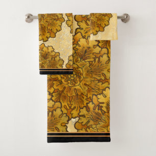 Conjunto De Toalhas Mabon Equinox Oak Leaves