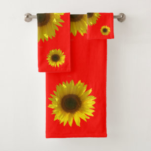 Conjunto De Toalhas Maçã-doce - Girassol