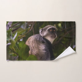 Conjunto De Toalhas Macaco azul, Zanzibar