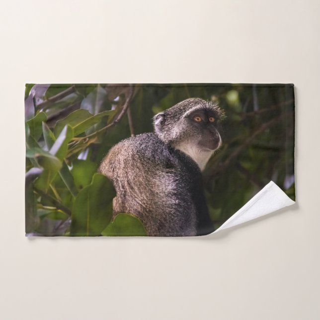 Conjunto De Toalhas Macaco azul, Zanzibar (Toalha de mão)