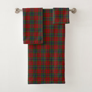 Conjunto De Toalhas Maclean Tartan Scottish Modern MacLean do Duart