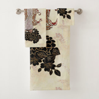 Conjunto De Toalhas Madame Butterfly