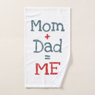 Conjunto De Toalhas Mãe e Pai sou eu