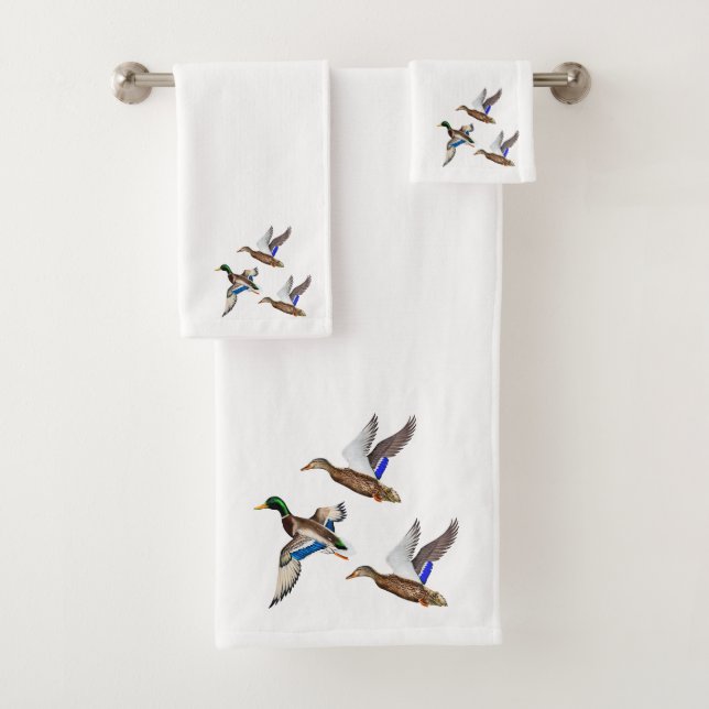 Conjunto De Toalhas Mallard Ducks (Insitu)