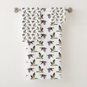 Conjunto De Toalhas Mallard Ducks