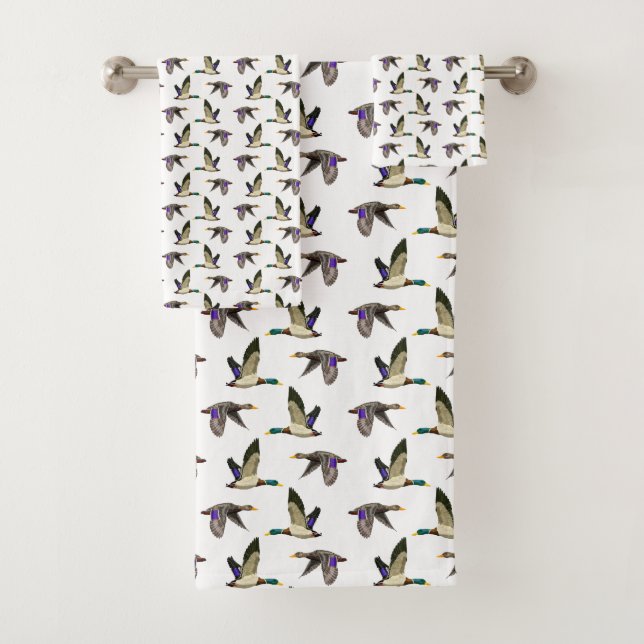 Conjunto De Toalhas Mallard Ducks (Insitu)