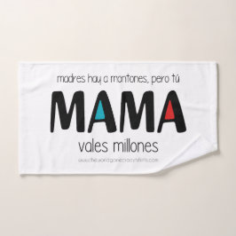 Conjunto De Toalhas Mama vales millones