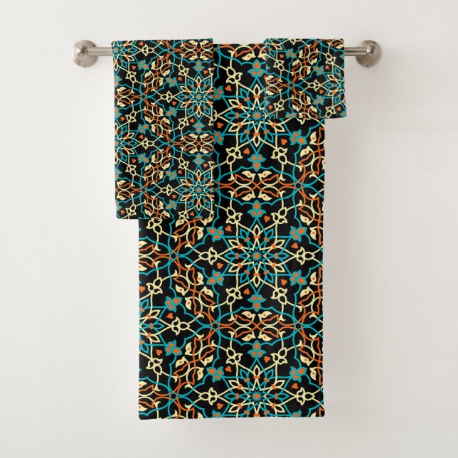Conjunto De Toalhas Mandala Inspiração 6 (Insitu)