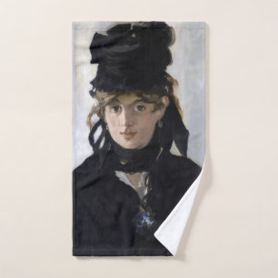 Conjunto De Toalhas Manet - Berthe Morisot com um buquê de violetas