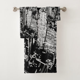 Conjunto De Toalhas Manhattan projetado