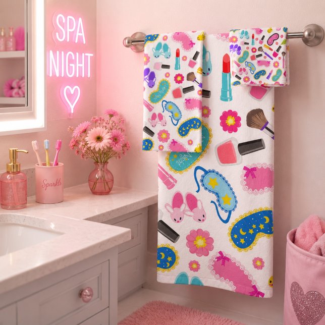 Conjunto De Toalhas Maquiagem Fofa e Feminina (Criador carregado)