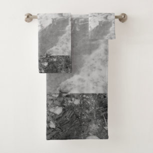 Conjunto De Toalhas Marble Stripe Glam #1 #marble #textura #decor #art