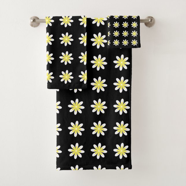 Conjunto De Toalhas Margaridas (Insitu)
