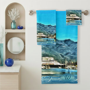 Conjunto De Toalhas Marina Vallarta 0946