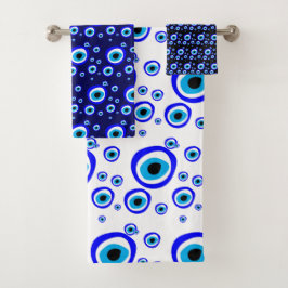 Conjunto De Toalhas Mau, Talisman & Arabic Amulet /Turco, Grego 