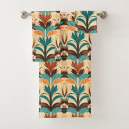 Conjunto De Toalhas Médio-século Moderno Boho