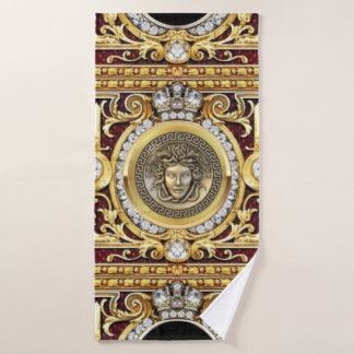 Conjunto De Toalhas Medusa Baroque Gift / Guest