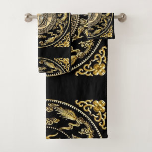 Conjunto De Toalhas Medusa Oriental