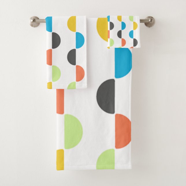 Conjunto De Toalhas Meio círculo (Insitu)