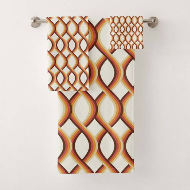 Conjunto De Toalhas Meio século moderno  (Insitu)