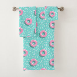 Conjunto De Toalhas Memphis Polka Hoops