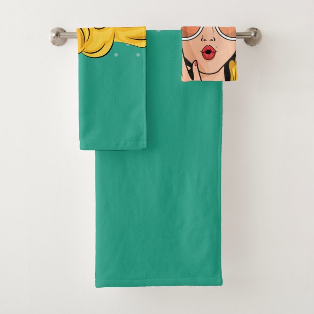 Conjunto De Toalhas Menina #1 (Insitu)