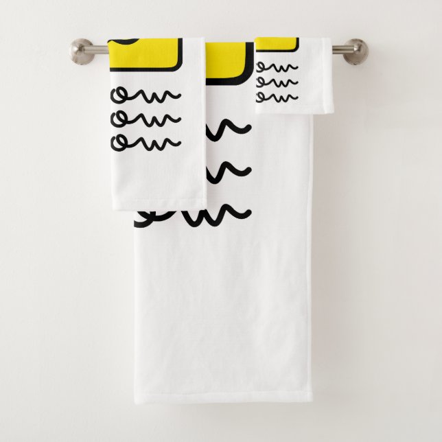 Conjunto De Toalhas Meow Meow (Insitu)