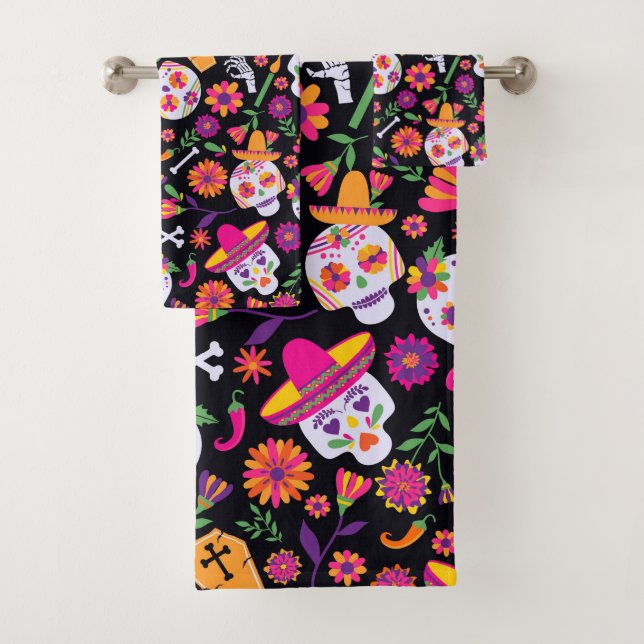 Conjunto De Toalhas mexicano Fiesta (Insitu)