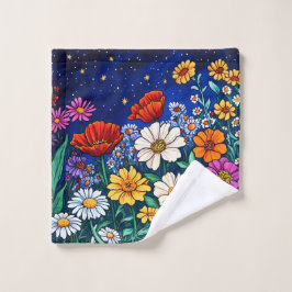Conjunto De Toalhas Mistura de flores