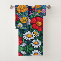 Mistura de flores
