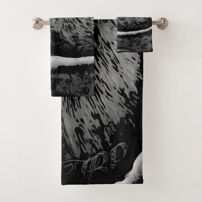 Conjunto De Toalhas Modelos de aves: Aves Loucas 01-02 (Insitu)