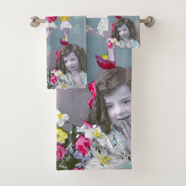 Conjunto De Toalhas Mon petite coeur dans ce baiser 2 (Insitu)