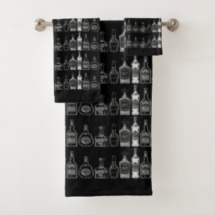 Conjunto De Toalhas Monocromo de Bar Aberto
