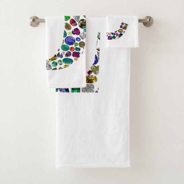 Conjunto De Toalhas Monograma inicial - Letra C Trendência (Insitu)