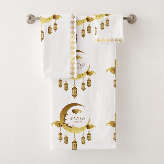 Conjunto De Toalhas Montagem de Ramadan kareem Towel (Insitu)