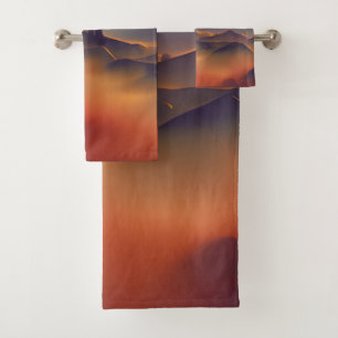 Conjunto De Toalhas Montanha Sunset
