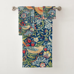 Conjunto De Toalhas Morango - Ladrão, William Morris