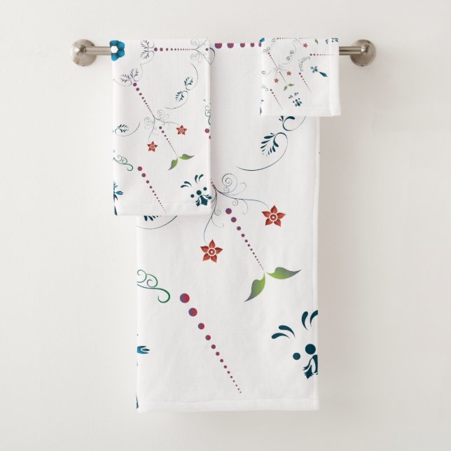 Conjunto De Toalhas Moroccan Zelije !Moroccan Zellige (Insitu)